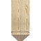 Ekena Millwork Westlake Arts and Crafts Rough Sawn Bracket w/ Offset Brace, Douglas Fir, 8"W x 18"D x 18"H BKT0806X18X18WTL03RDF - alternate 3